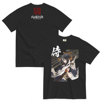 -Iki- Art × Kanji Heavyweight Tee (Samurai)