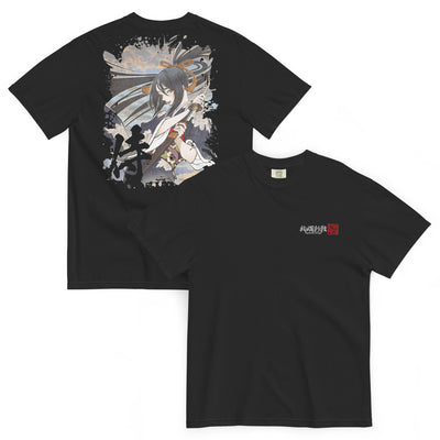 -Ran- Back Print Heavyweight Tee (Samurai)